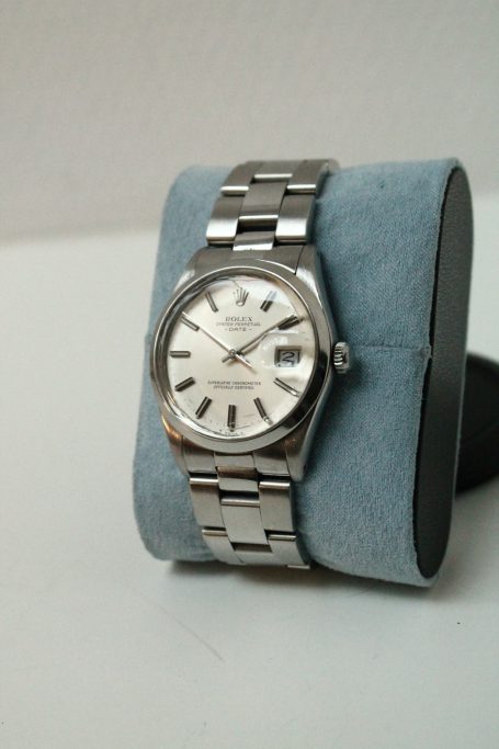 Rolex Oyster Perpetual Date im Full-Set mit Garantie und komplett überholt zu verkaufen beim Uhrmachermeister Yves The Clock.